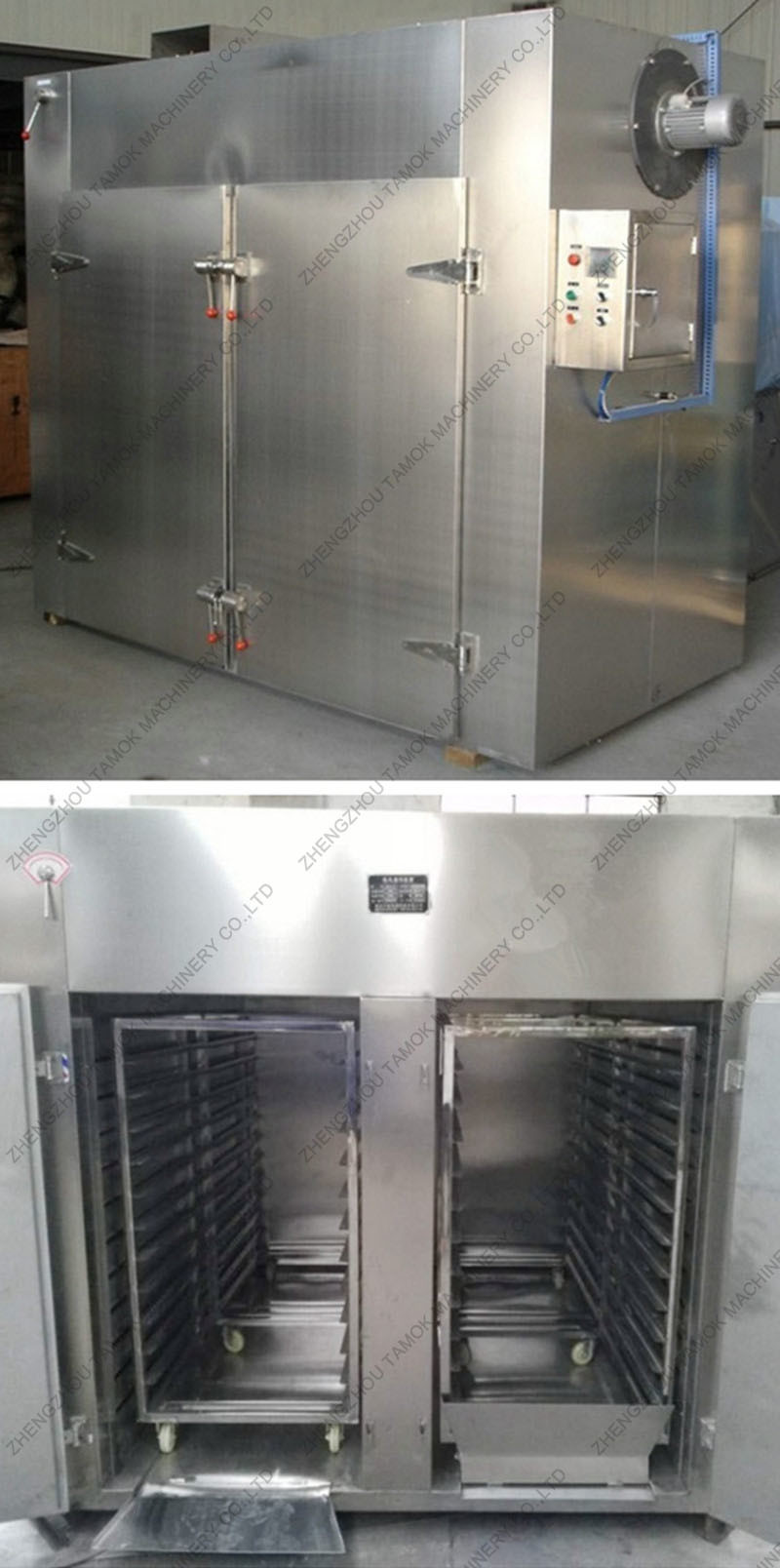 Hot Air Drying Chamber Oven Machine Tray Fruit Vegetable Dryer