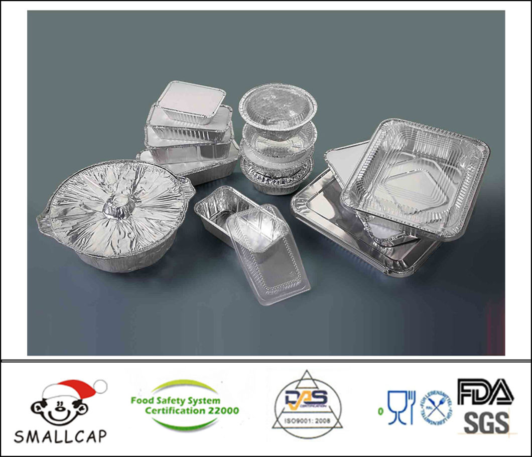 Food Container Lid Aluminium Foil Container