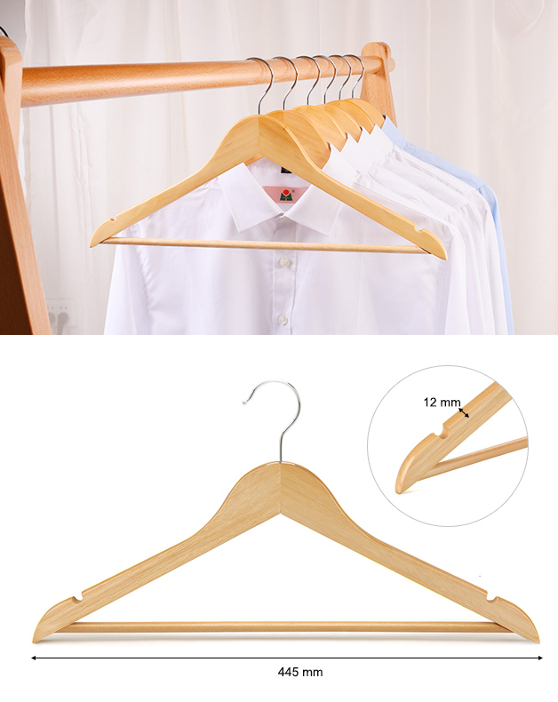 Clothing Types Space Saving High Quality Smart Wooden Clothes Hangers