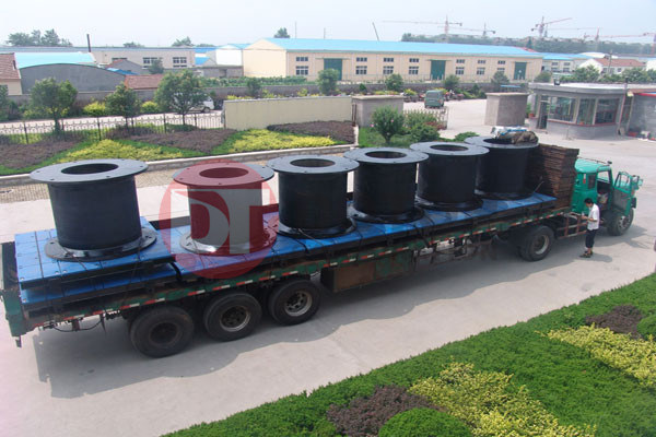 Supper Cell Rubber Dock Fender with UHMWPE Steel Frame