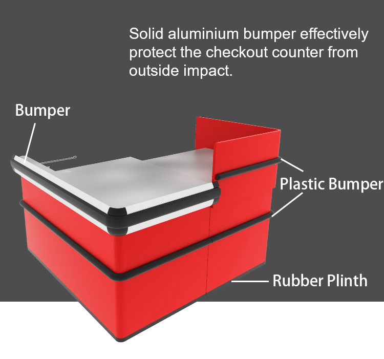 Retail Store Supermarket Cashier Counter Checkout Cash Counter