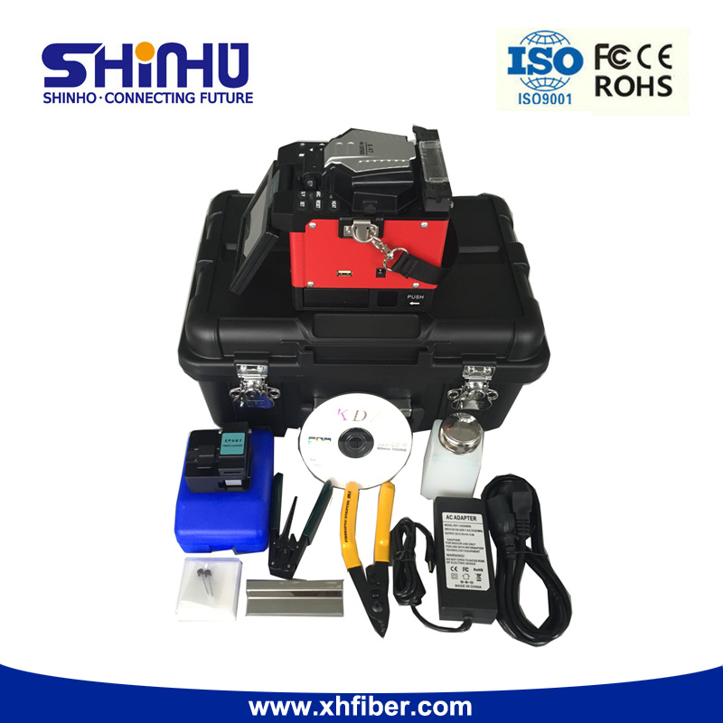 FTTH 8 12 Fiber Wall Mounting Indoor Outdoor Pole Mouning Fiber Optic Splicing Machine X-97