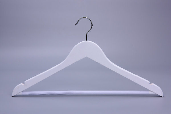 Luxury Gold Wooden Hangers White for Clothes, Coat
