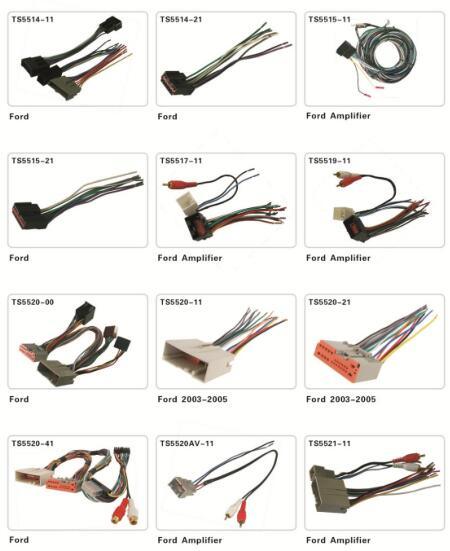 T-Harness Hyundai-2RCA+3.5mm Car Audio Harness Customized Automotive Cable