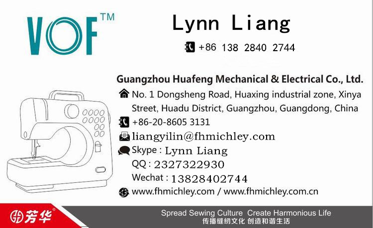 Vof Factory Price Mini Overlock Button Sewing Machine Price (FHSN-505)