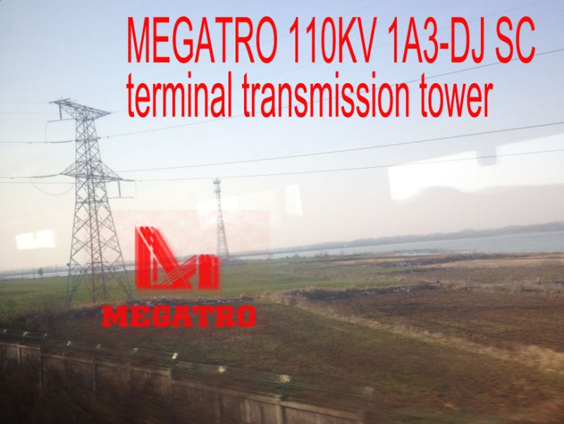 Megatro 110kv 1A3-DJ Sc Terminal Transmission Tower