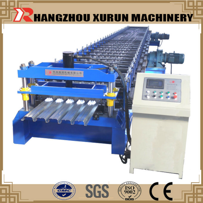 Steel Floorboard Deck Making Machinery Decking Roll Forming Machine