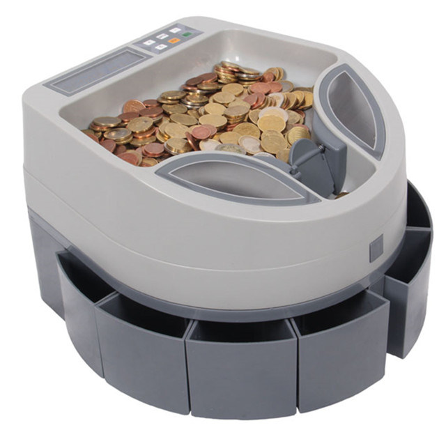 Rx750 Euro Coin Sorter and Coin Counter