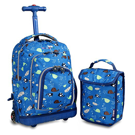 High Quality Boy Girl Student Trolley School Bag