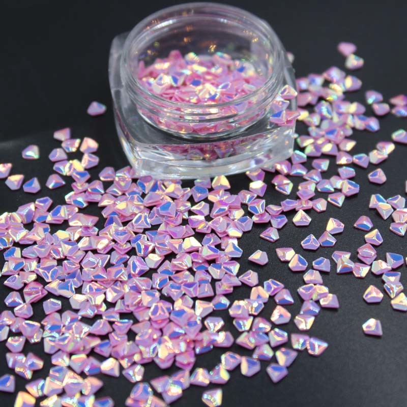 3D Diamond Shape Holographic Glitter/Bulk Glitter Decoration for Christmas