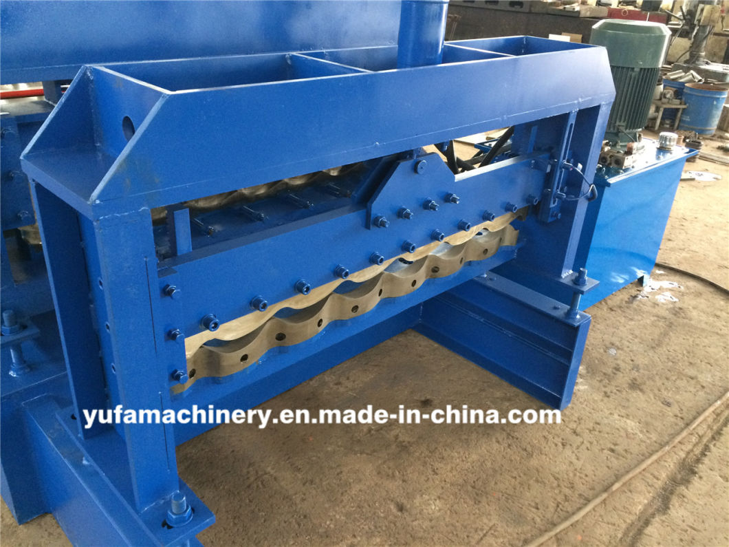 Glazed Steel Roof Tile Roll Forming Machine