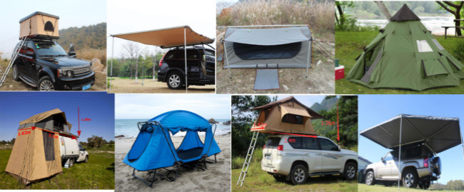 Portable Sun Shade Beach Tent, Camping Sun Shelter Canopy Tent