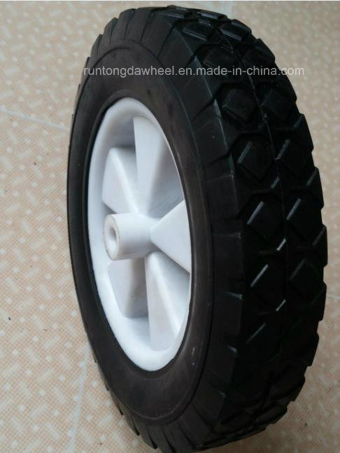 8X1.75'' Industrial Solid Rubber Tires with Centered Hub