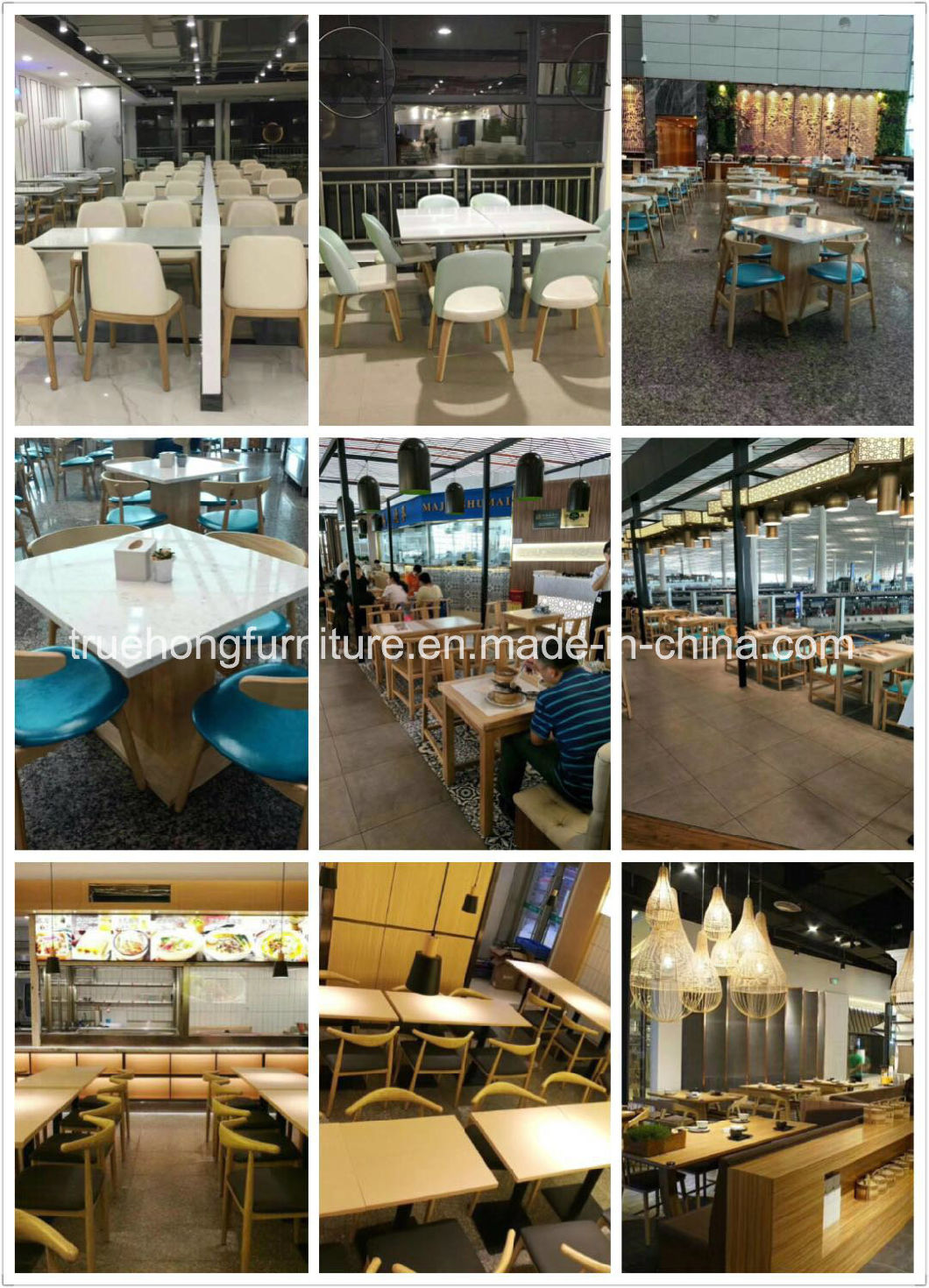 Top Sale Certified Commercial Wood Restaurant Chairs