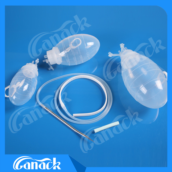 Good Quality Silicone Closed Wound Drainage System with Drains
