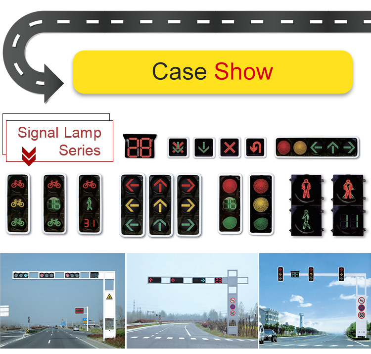 Galvanized Steel Pole Traffic Signal Monitor