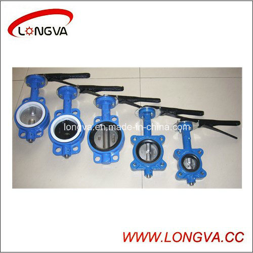 High Quality Cast Steel Wafer Type Butterfly Valve