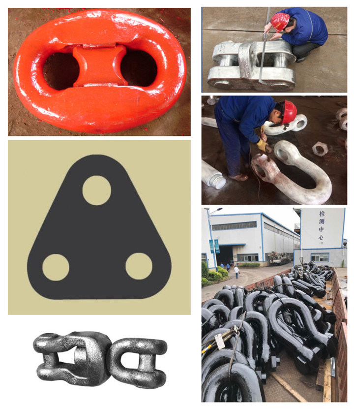 Marine Kenter Shackle Joining Shackle for Anchor Chain with Lr, Nk Certificate