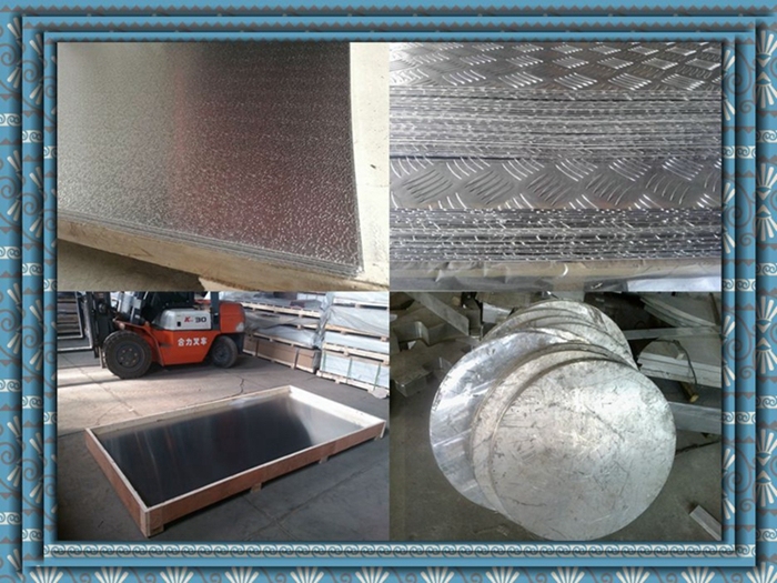 Mill Surface 6082 Aluminum Plate with PVC
