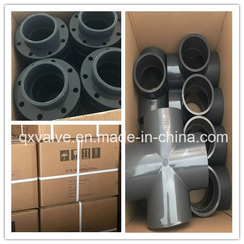 Pn10 and Pn16 DIN PVC Fittings Used on Water Supply Good Price!