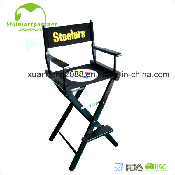 Folding Makeup Artist Tall Wooden Director Chair