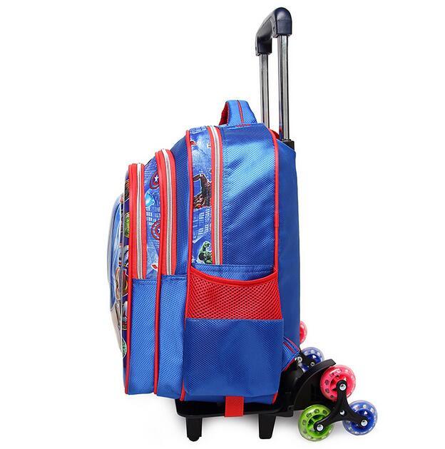 3D5d6d Three Wheels Trolley Child Children Student School Bag (CY5894)