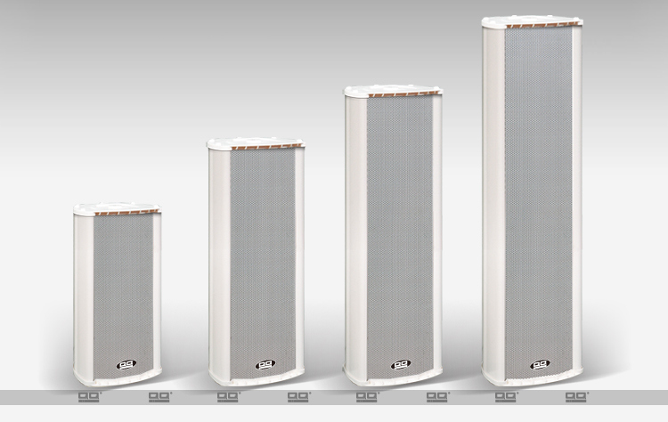 100V Line 5.1 Home Theater Powered Column Subwoofer Speaker System