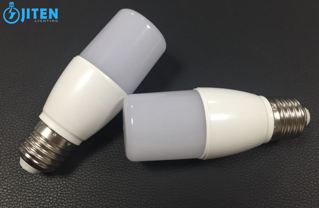 7W Plastic Cover Aluminum E27 LED Bulb Lamp Light