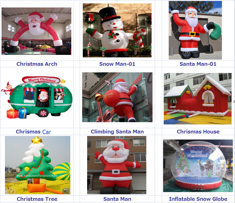 Best Design Inflatable Christmas Castle/Inflatable Bouncy House/Inflatable Christmas Slide