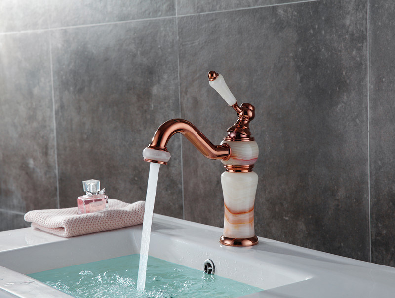Solid Brass Bathroom Sanitary Ware Brass Faucet Basin Faucet Tl-01y101