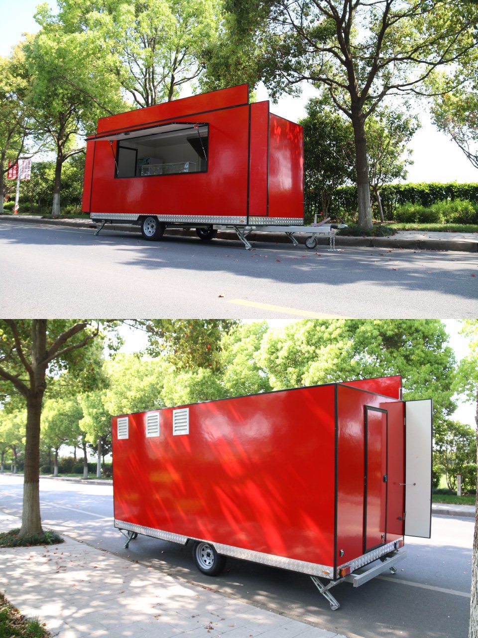 Itrailer Mobile Farm Dumping Trailer Movable Trailer