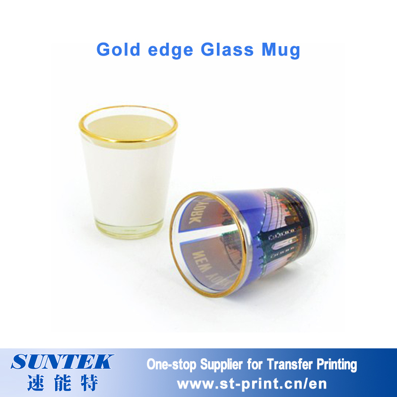 11 Oz Glass Transparent Mug Sublimation Mug Custom Promotional Gift