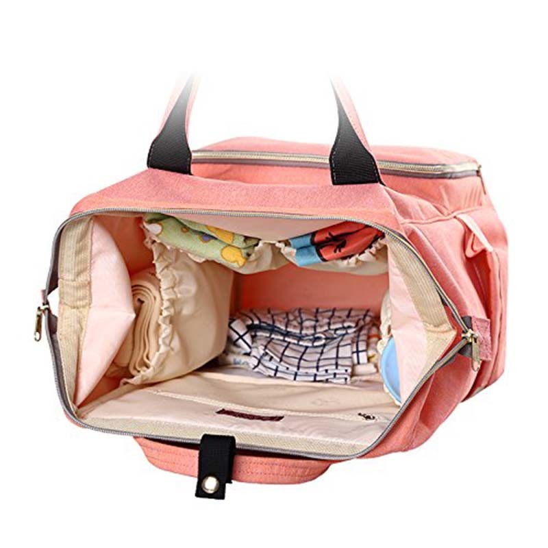 Fashion Multifunctional Adult Mummy Changing Nappy Backpack Baby Diaper Bag