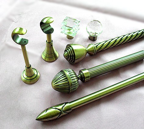 Window Metal Curtain Poles