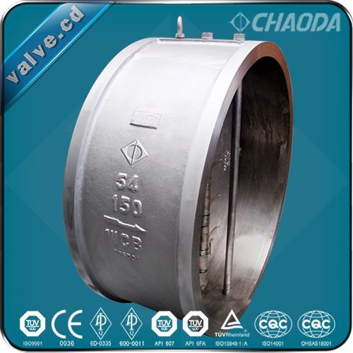 H76 Dual Plate Wafer Type Check Valve