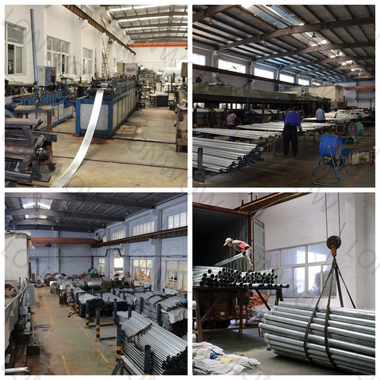 Gi Round Pipes/Galvanised EMT Conduit Pipe/ Hot DIP Galvanized Steel Hollow Section