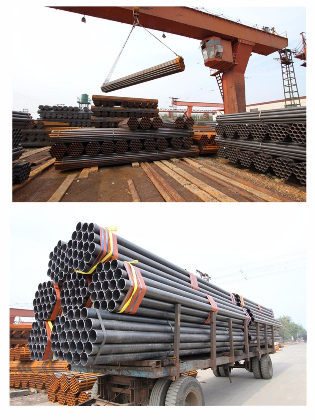 Ms Round Pipe Weight ERW Welded Steel Pipe