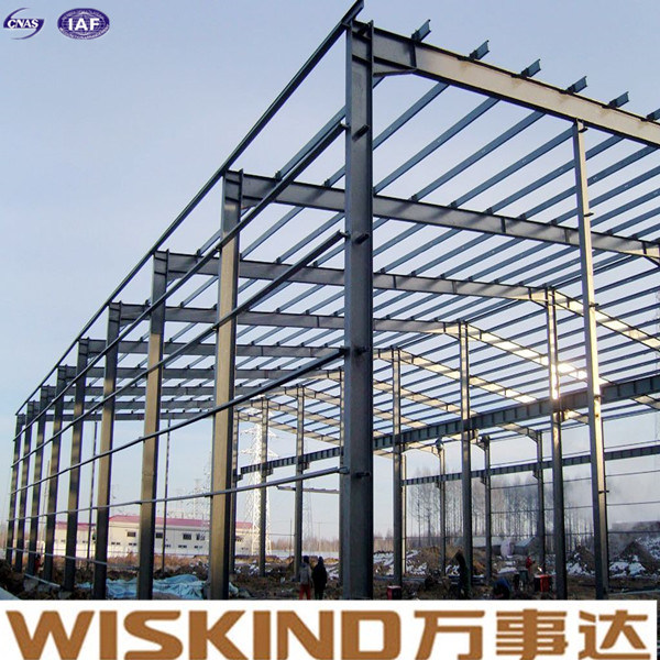 Low Span Light Frame Workshop Building Design Steel Structure
