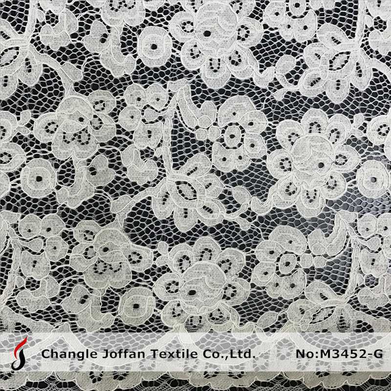 Embroidery Lace Raschel Lace for Bridal Dresses (M3452-G)