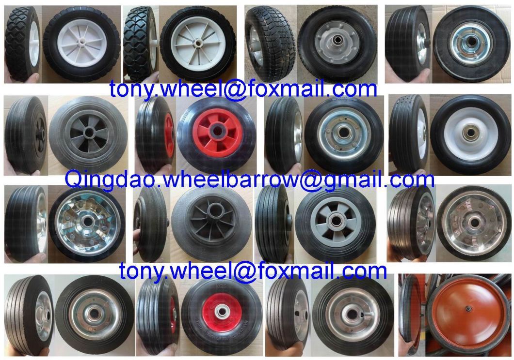 Rubber Flat Free PU Foam Wheel