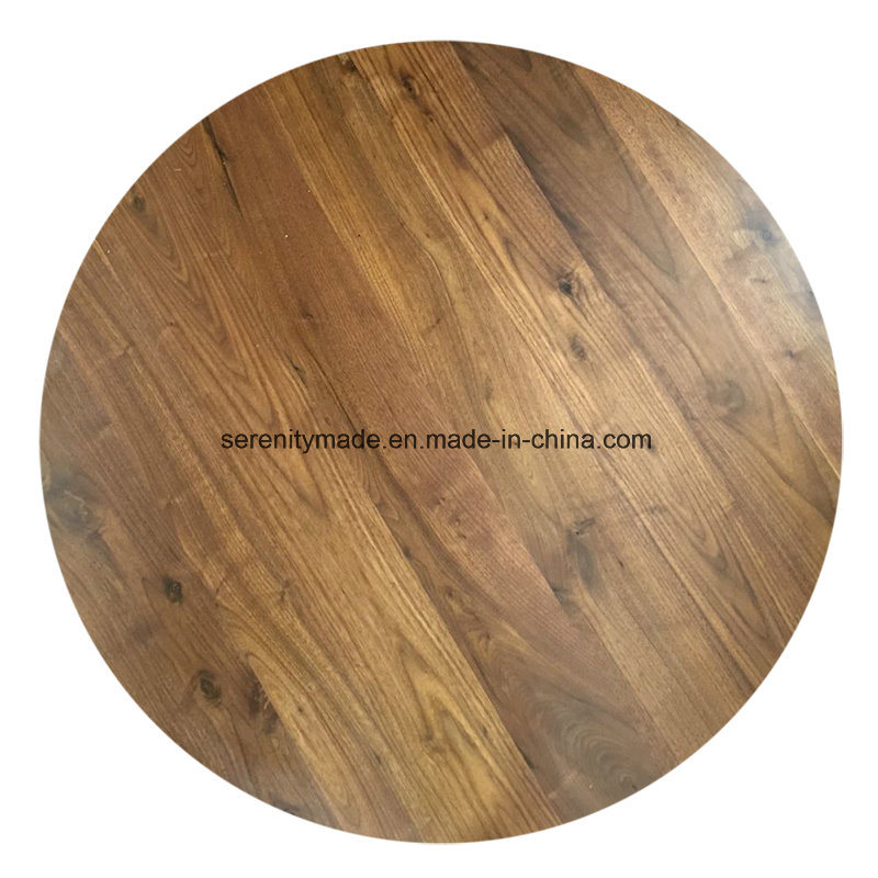 Custom Made Rectangle Round Heat Resistan Wooden Table Top for Commercial Use