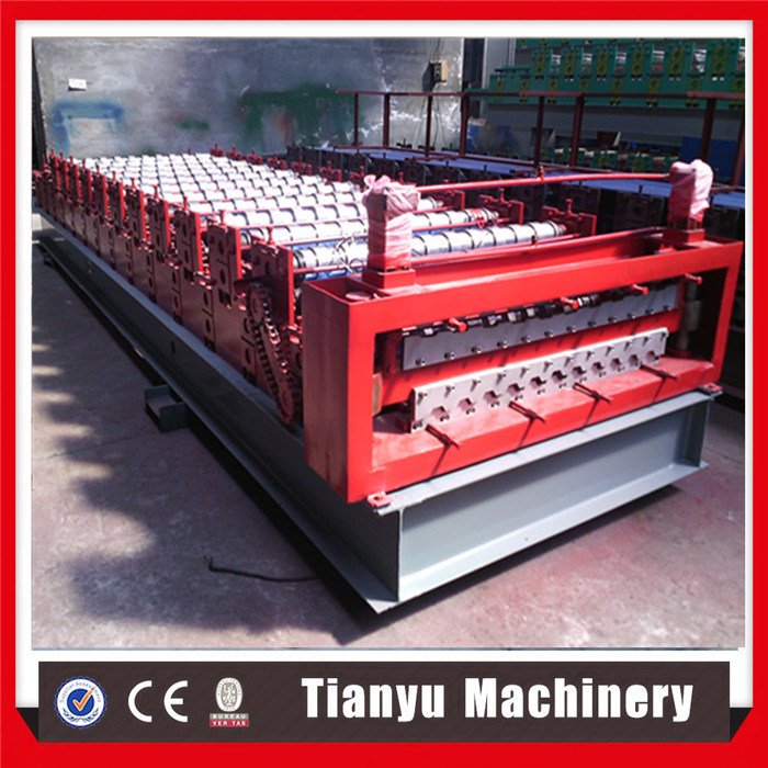 Double Layer Color Steel Roof Sheet Roll Forming Making Machine