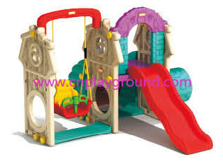 School Outdoor Playground Kids Plastic Slide (M11-09401)