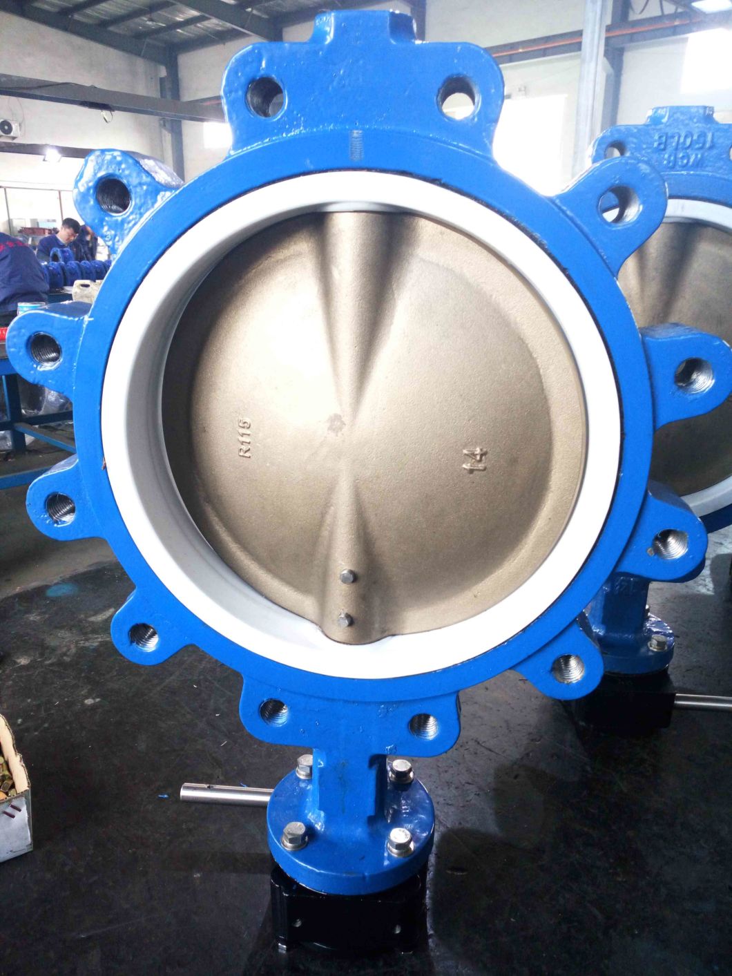 DIN/ANSI Lug Type Butterfly Valve with Alu. Bronze Disc