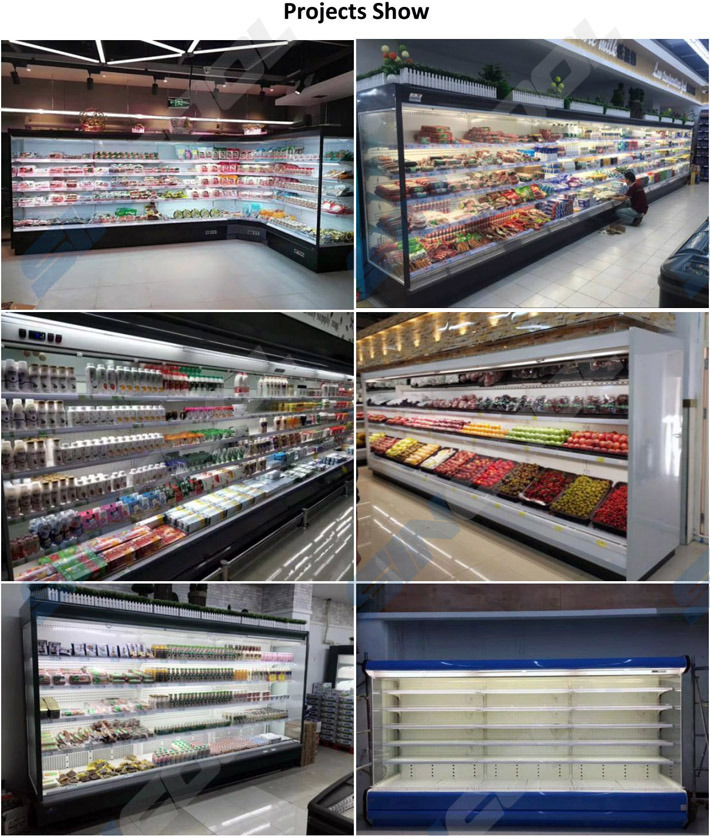 Open Front Supermarket Refrigerated Equipment for Beverage and Beer