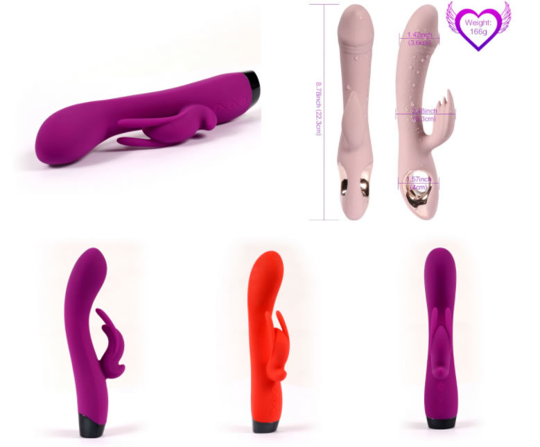 Silicone Sex Product Waterproof Rabbit Vibrator Dildos for Women Masturbation