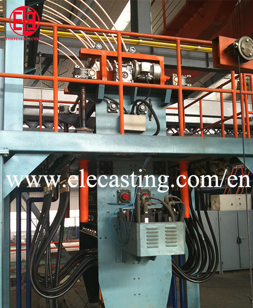 Copper Rod Production Line 2000ton Upward Continuous Casting Machine