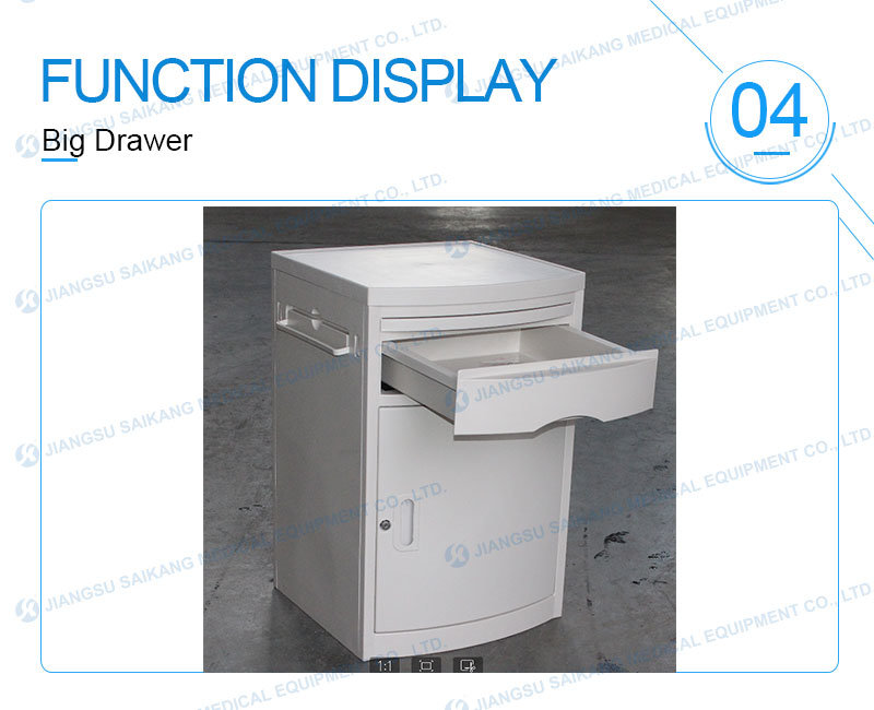 High Quality Hospital Storage Bedside Cabinet