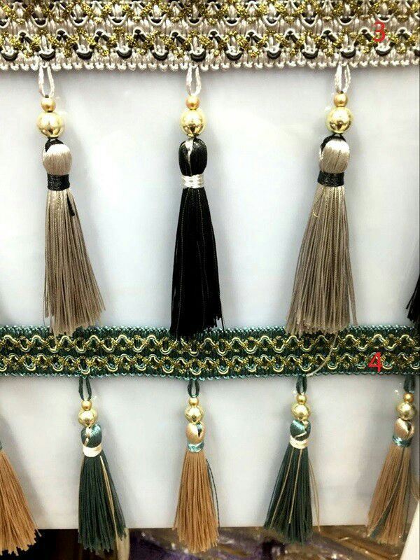 High Quality More Colors Tassel Fringe for Curtain Lace