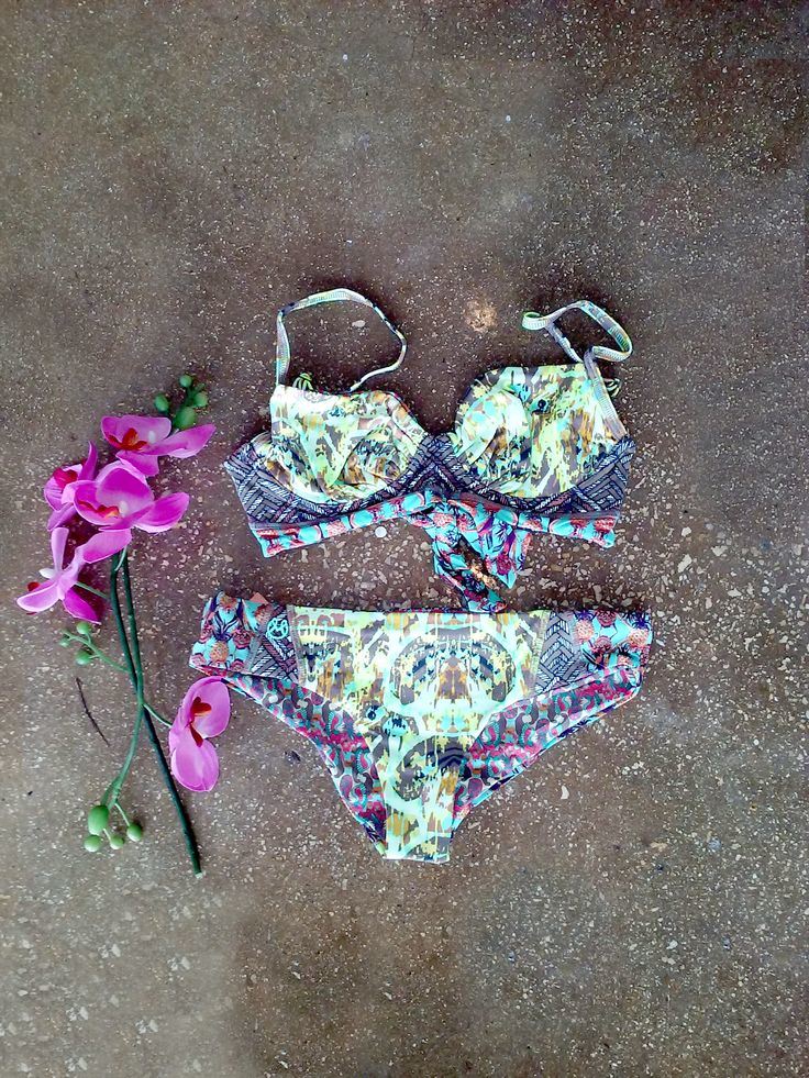 New Style Hot Sexy Giry Printing Swimwear Set Beachwear Bikini